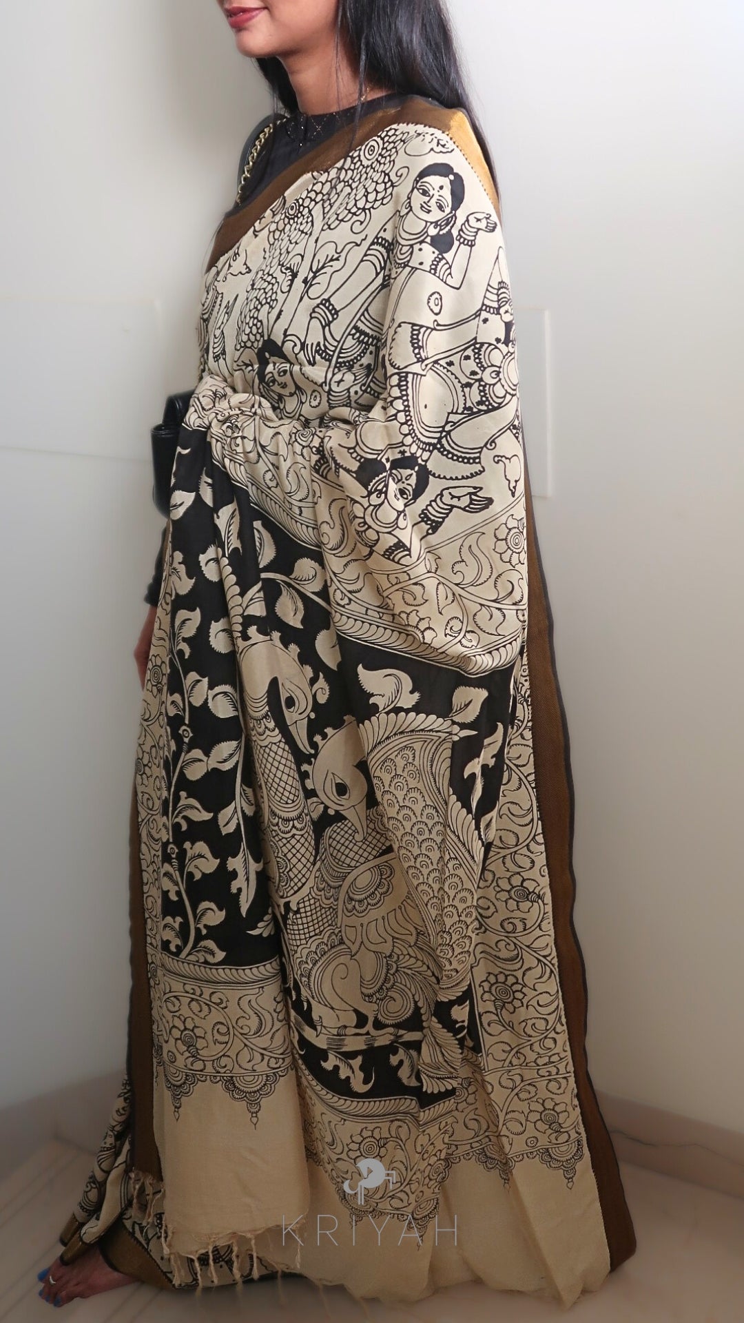 Kalamkari Saree