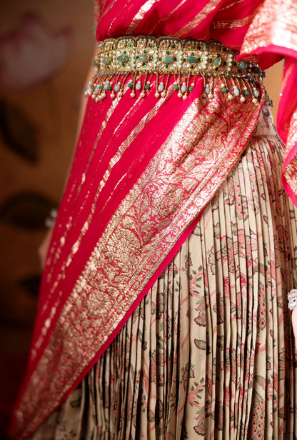 Paithani Half Saree