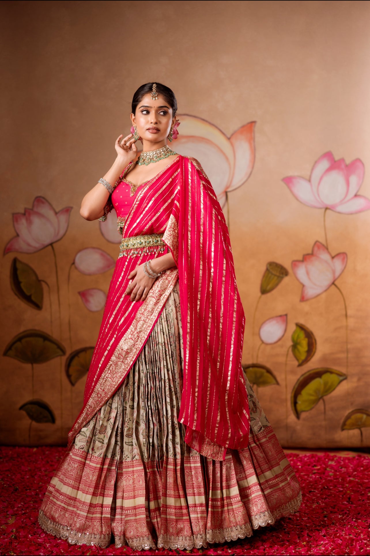 Paithani Half Saree