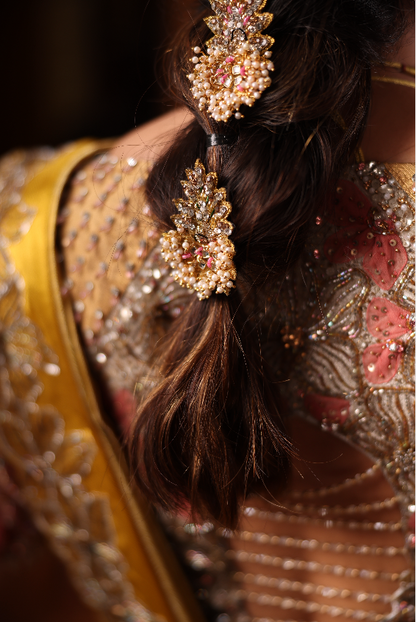 Bejewelled hair Brooch