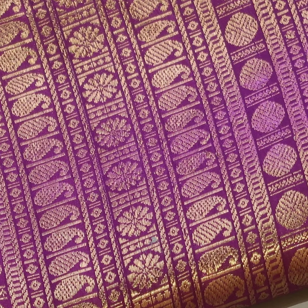 KALAMKARI PRINTED TUSSAR SILK SAREE