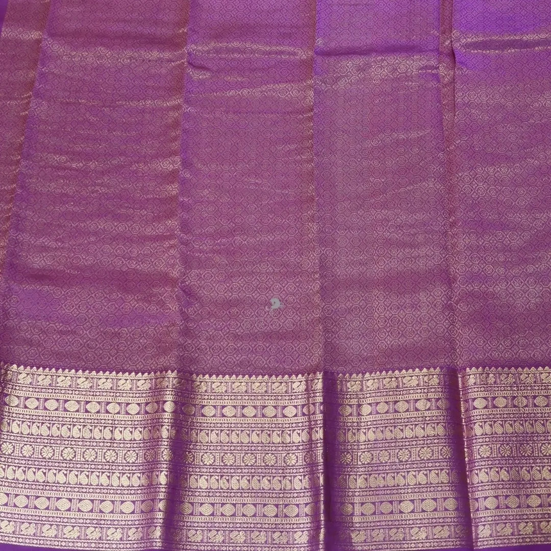 KALAMKARI PRINTED TUSSAR SILK SAREE