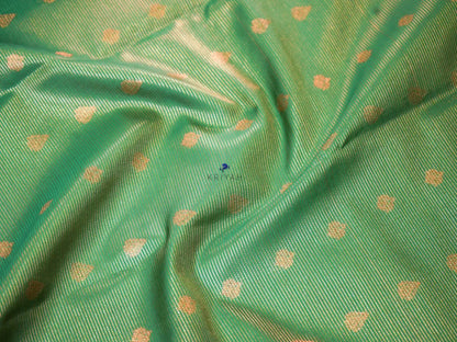 JADE GREEN VAIRA OOSI SAREE