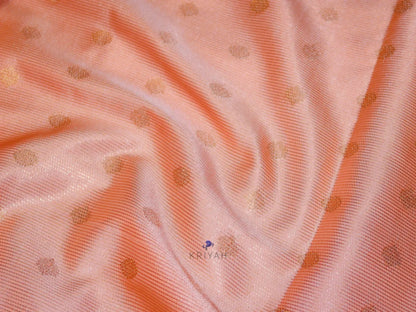 BLUSH PEACH VAIRA OOSI SAREE