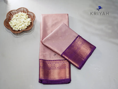 Quartz pink vaira oosi saree