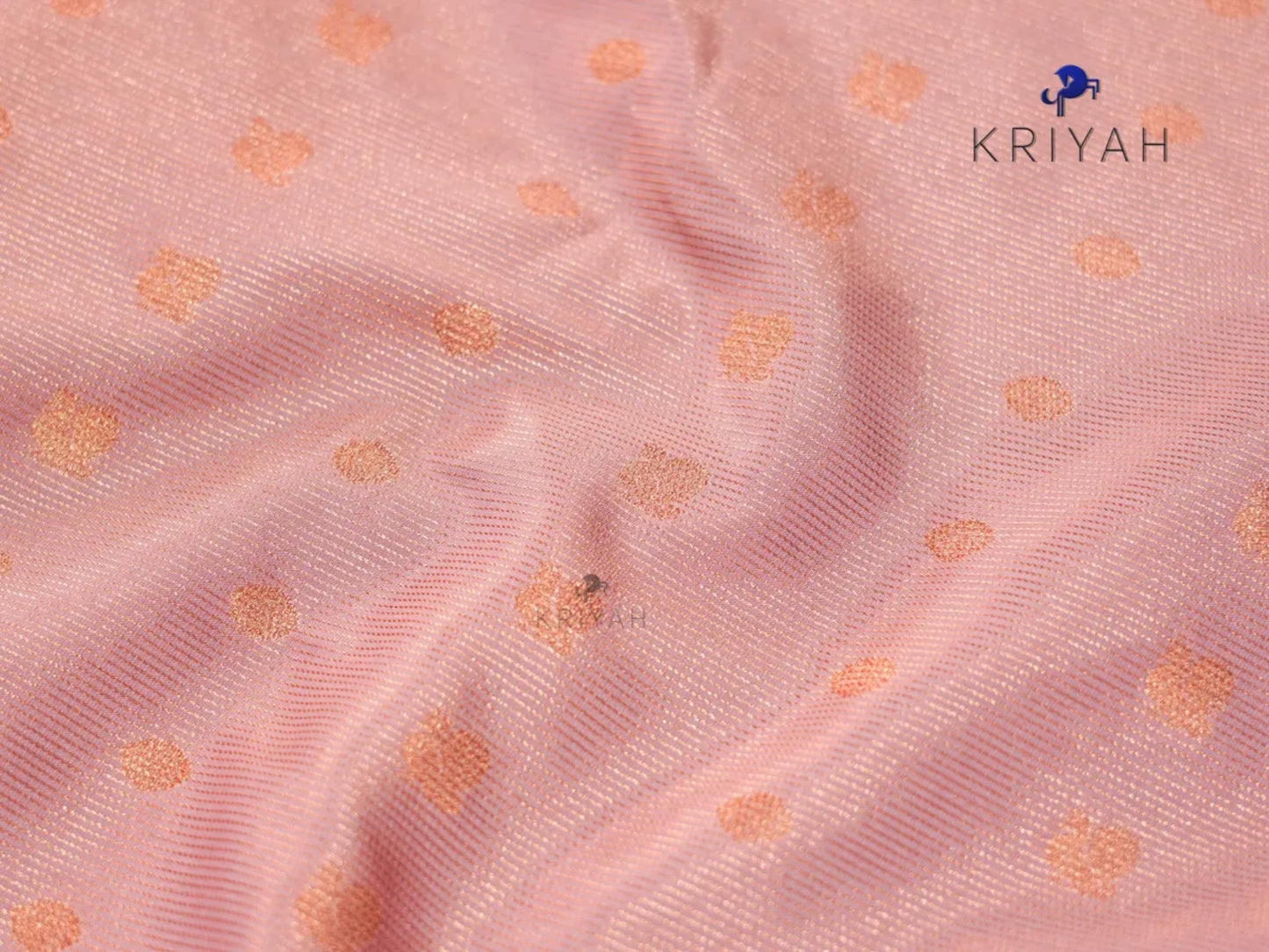 Quartz pink Vaira Oosi saree