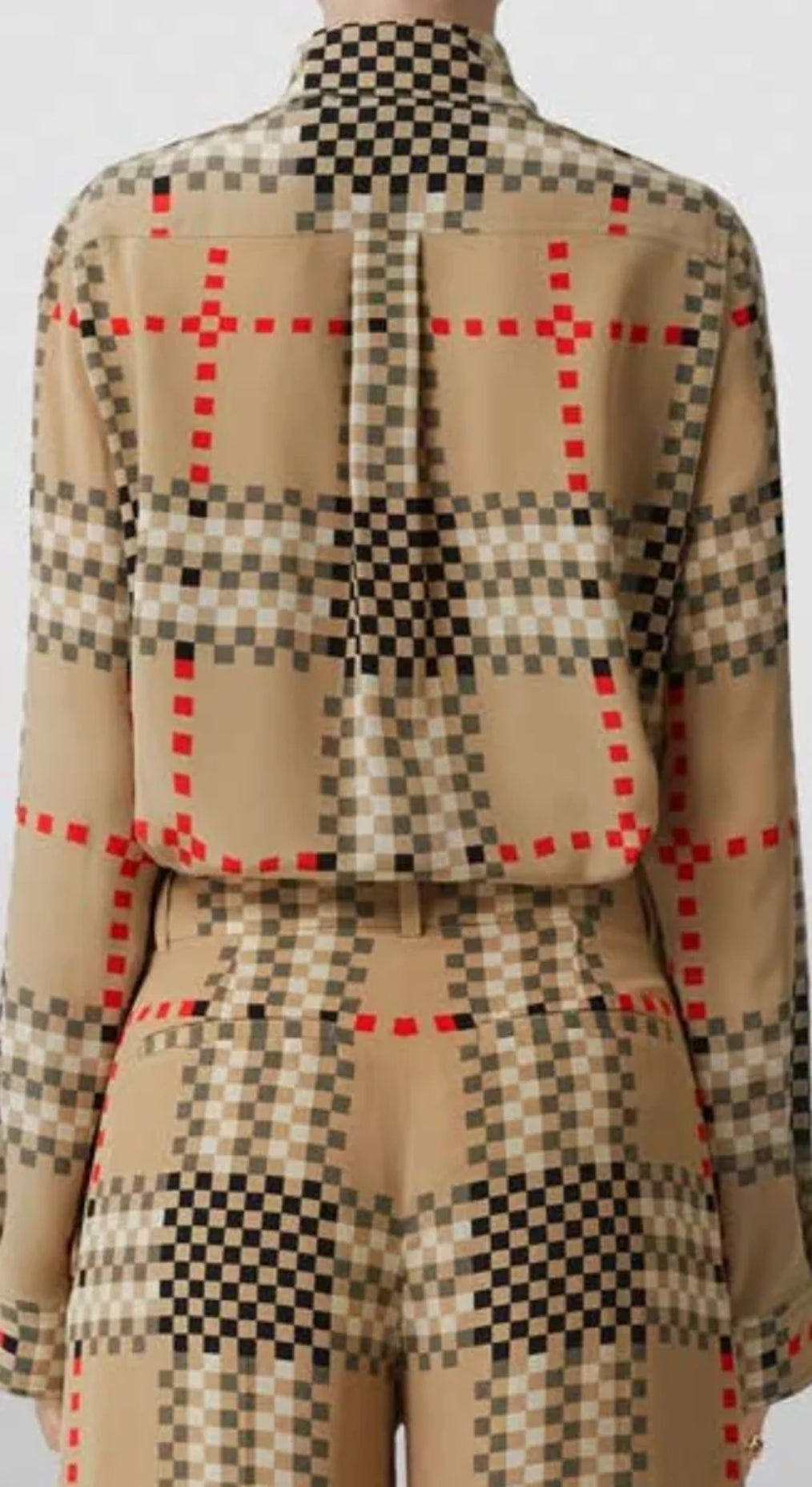 Checkered co-ord set