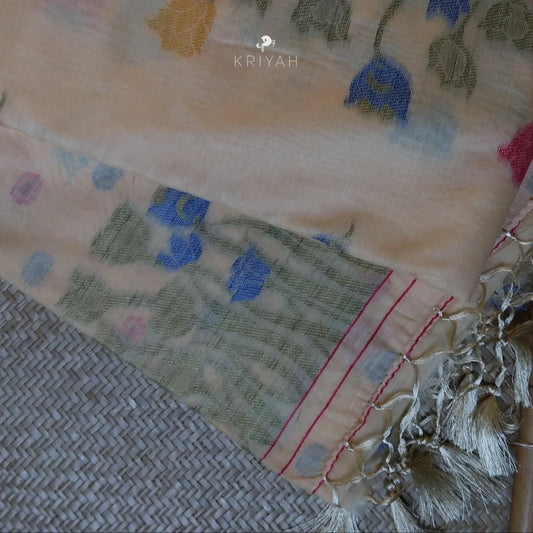 Cotton Ikat Saree