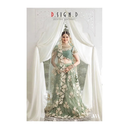 Mint Green Lehenga