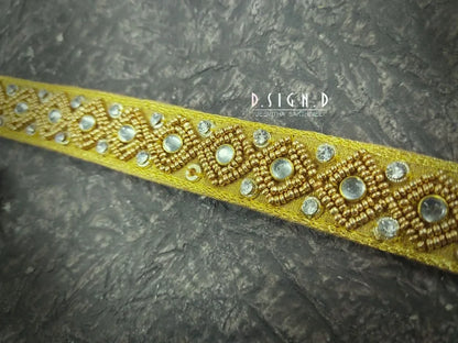 Diamond shaped waist belt