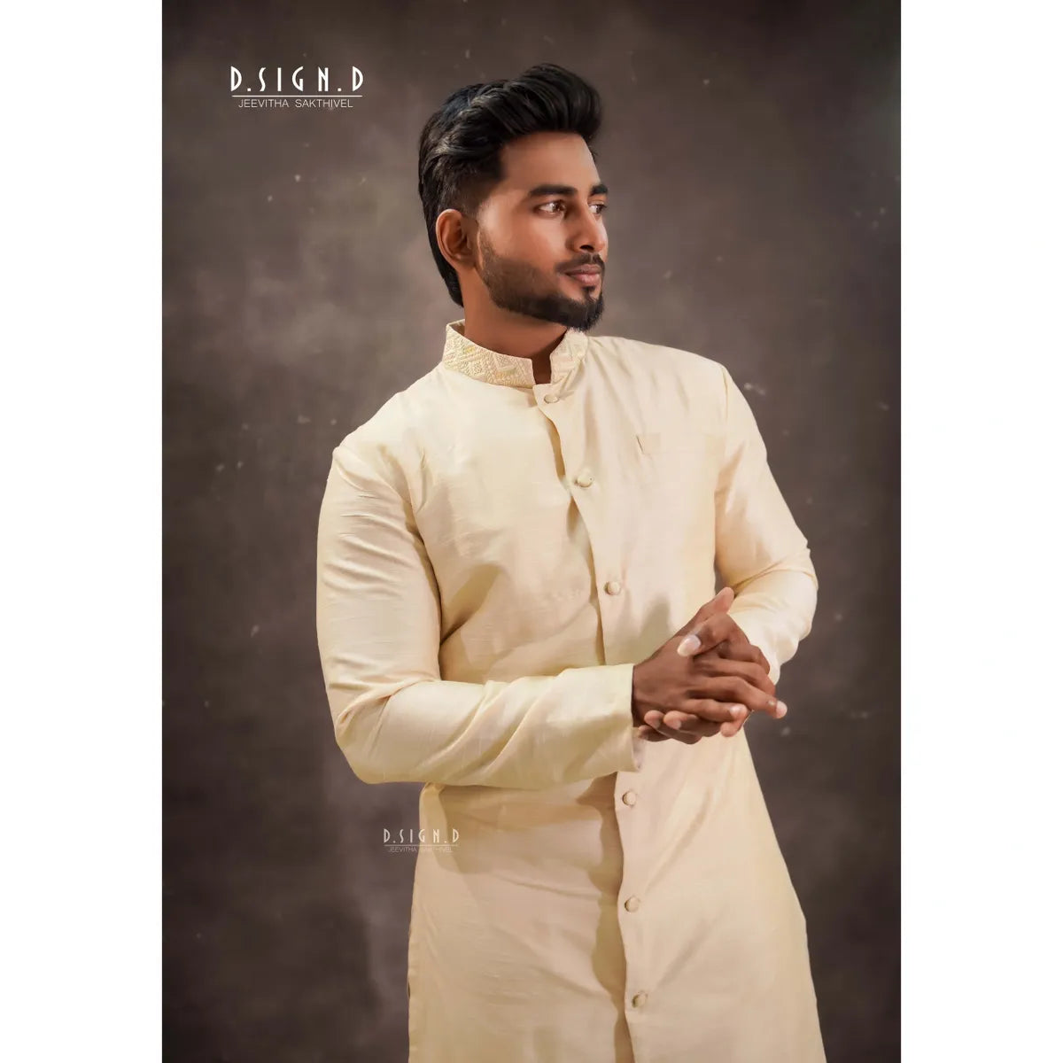 Pastel Jacket kurta set