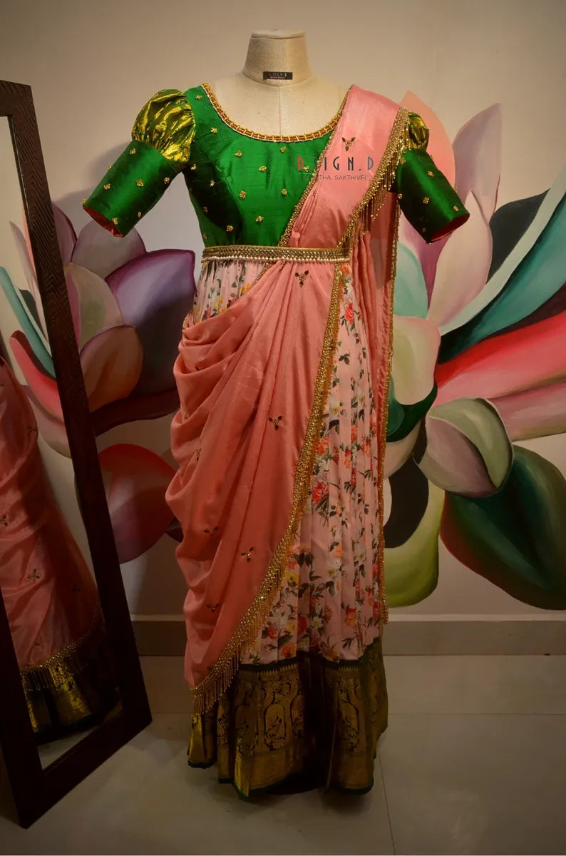 Floral Anarkali