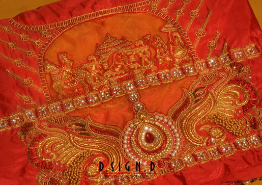 kalyanamam kalyanam Blouse material