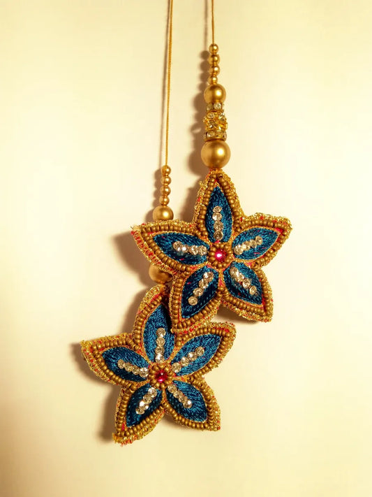 Peacock Kundan Tassel