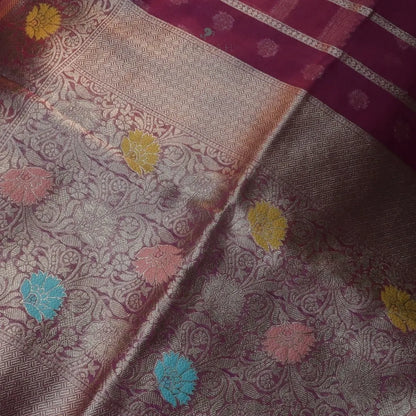 Kora Silk Banarasi Saree