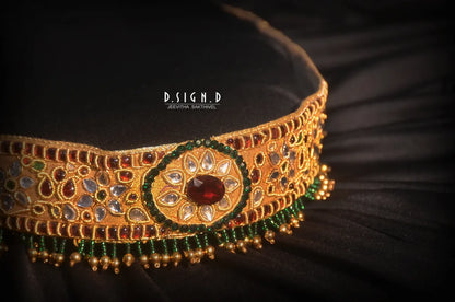 Kundan waist belt