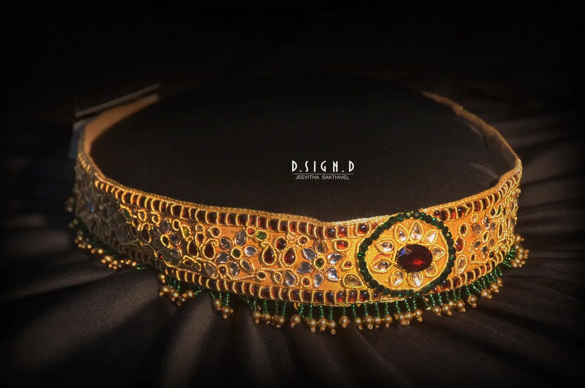 Kundan waist belt