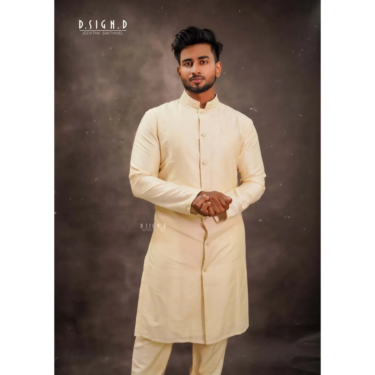 Pastel Jacket kurta set