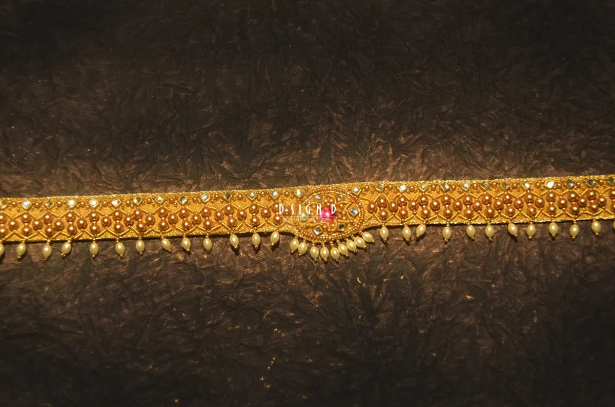 Pearl/Bead Waist Belt