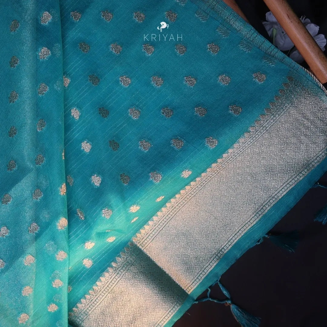 Kora Silk Banarasi Saree