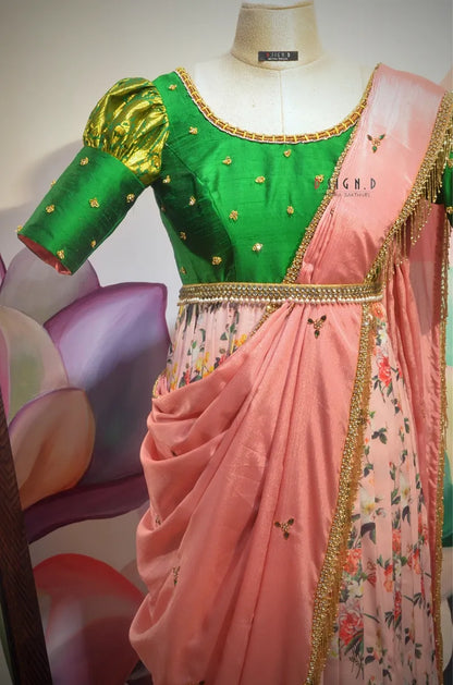 Floral Anarkali